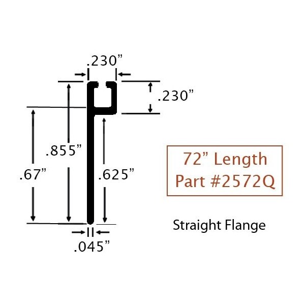 #2.5 Channel Holder (Straight)